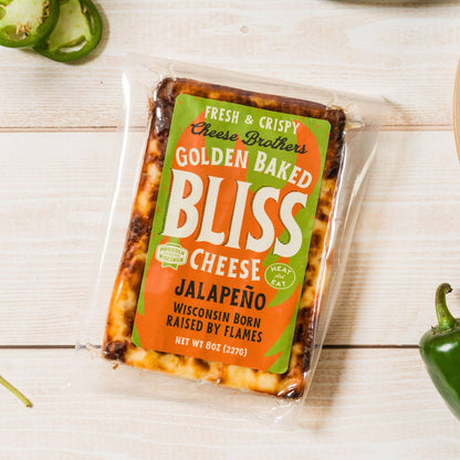 Jalapeño Golden Baked Bliss 8 oz – Cheese Brothers