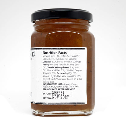 Apple Sage Jam 6.5 oz – Small Batch Jam Co