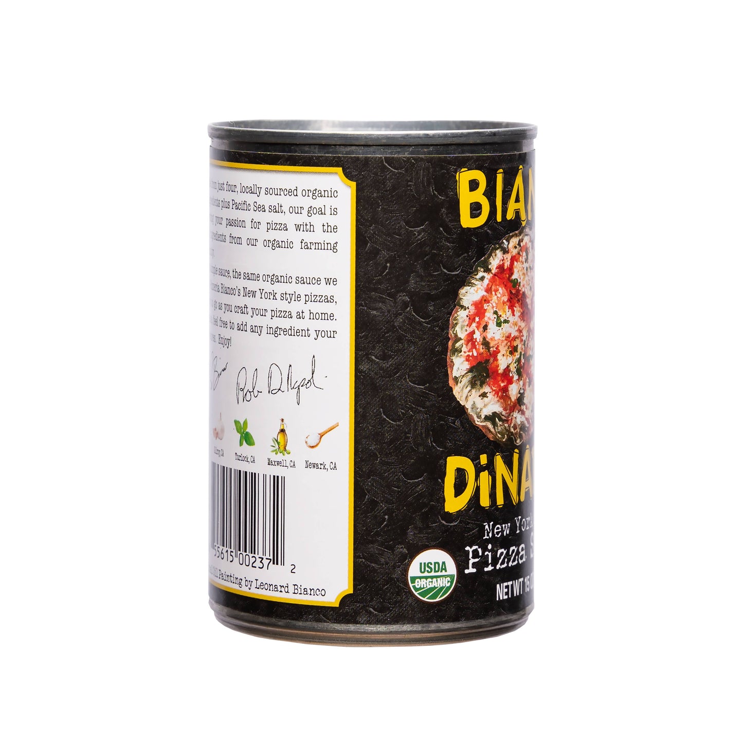 Organic New York Style Pizza Sauce 15 oz – Bianco Dinapoli