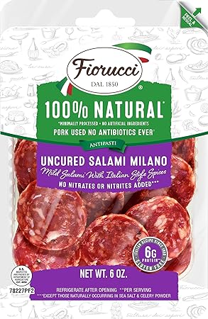All Natural Milano Salami Nuggets 6 oz – Fiorucci