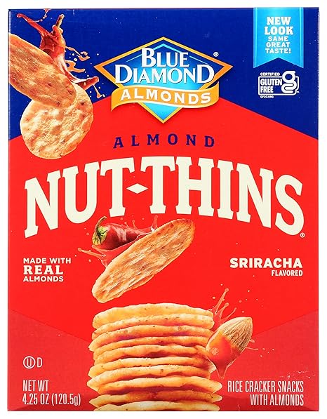 Blue Diamond Almonds Nut-Thins® Sriracha | Blue Diamond Almonds | Grill House