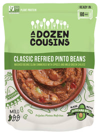 Refried Pinto Beans 10 oz – A Dozen Cousins