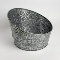 Tapered Galvanized Ice Tub 6 gal - India Handicrafts
