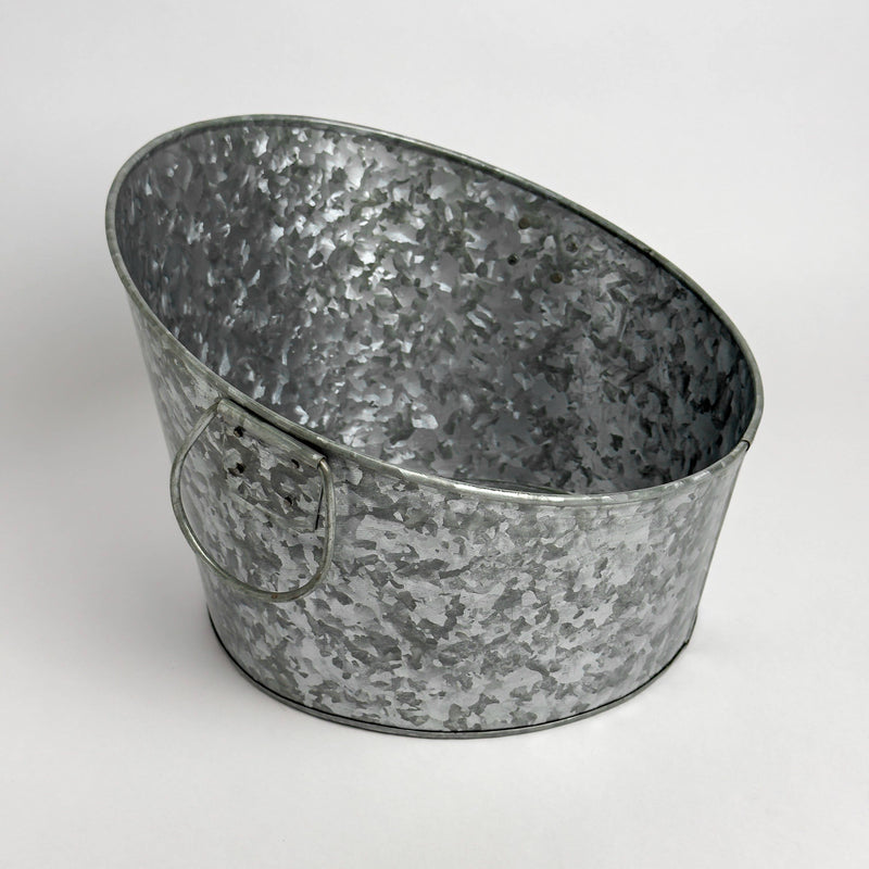 Tapered Galvanized Ice Tub 6 gal - India Handicrafts