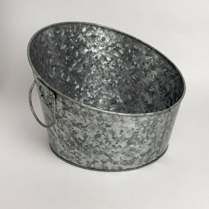 Tapered Galvanized Ice Tub 6 gal - India Handicrafts