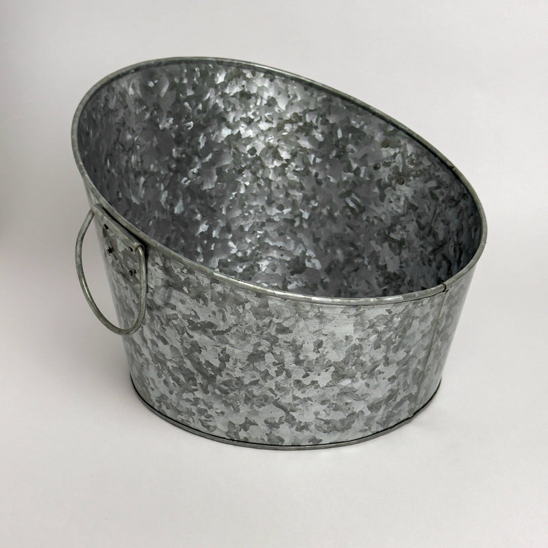 Tapered Galvanized Ice Tub 6 gal - India Handicrafts