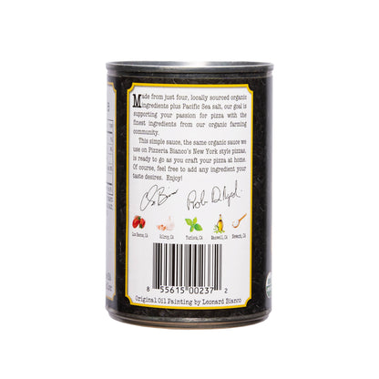 Organic New York Style Pizza Sauce 15 oz – Bianco Dinapoli