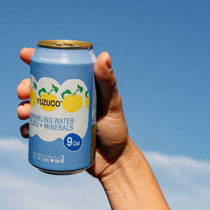 Sparkling Yuzu + Minerals 12 oz – Yuzuco