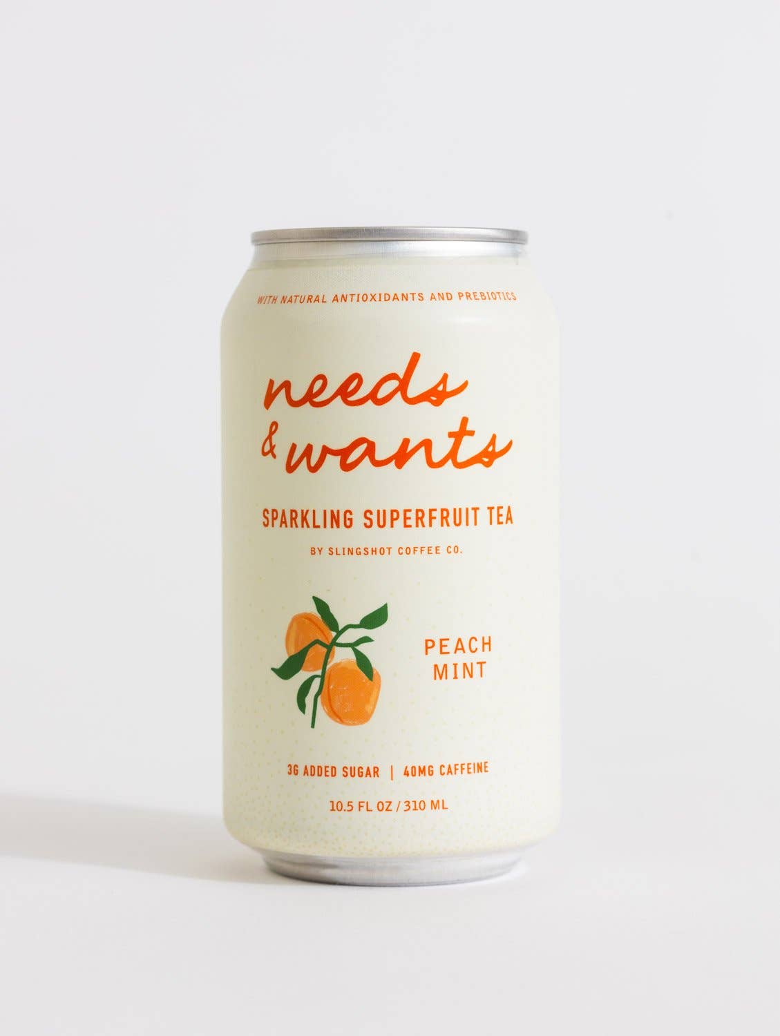 Needs & Wants Tea Peach Mint 10.5oz - Slingshot Coffee Co