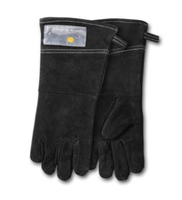 Leather Grill Gloves Black Set of 2/15