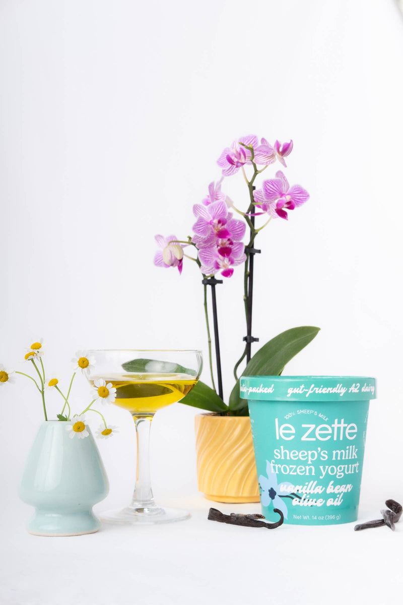 Sheep's Milk Frozen Yogurt Vanilla 14oz - Le Zette