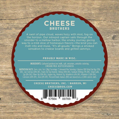 Smoked Gouda 6 oz – Cheese Brothers