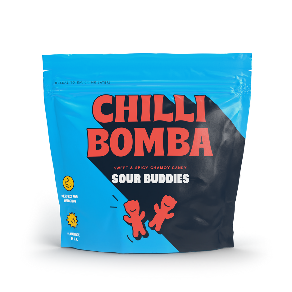 Sour Buddies Chamoy Candy 4 oz – Chili Bomba