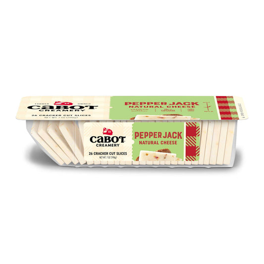 Cabot Creamery Pepper Jack Cheese Cracker Cuts  | Cabot Creamery | Grill House