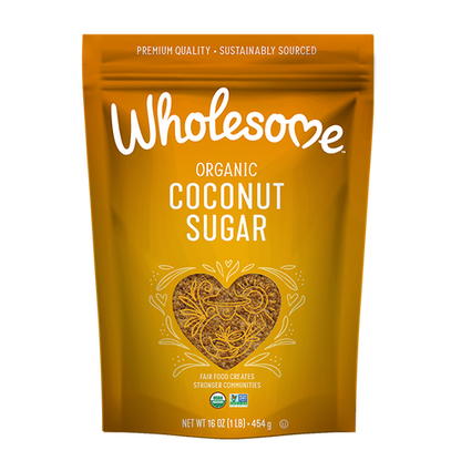 Organic Coconut Sugar 16 oz – Wholesome