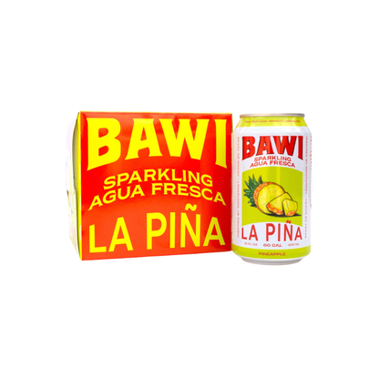 La Piña 12 oz – Bawi Agua Fresca