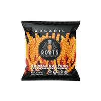 Organic Sweet Potato Crinkle Cut Fries 15 oz – Roots Farm Fresh
