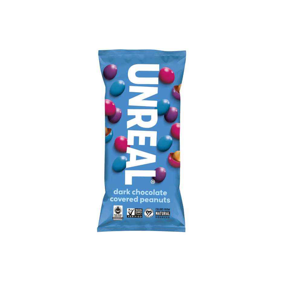 Dark Chocolate Peanut Gems 1.5 oz - Unreal