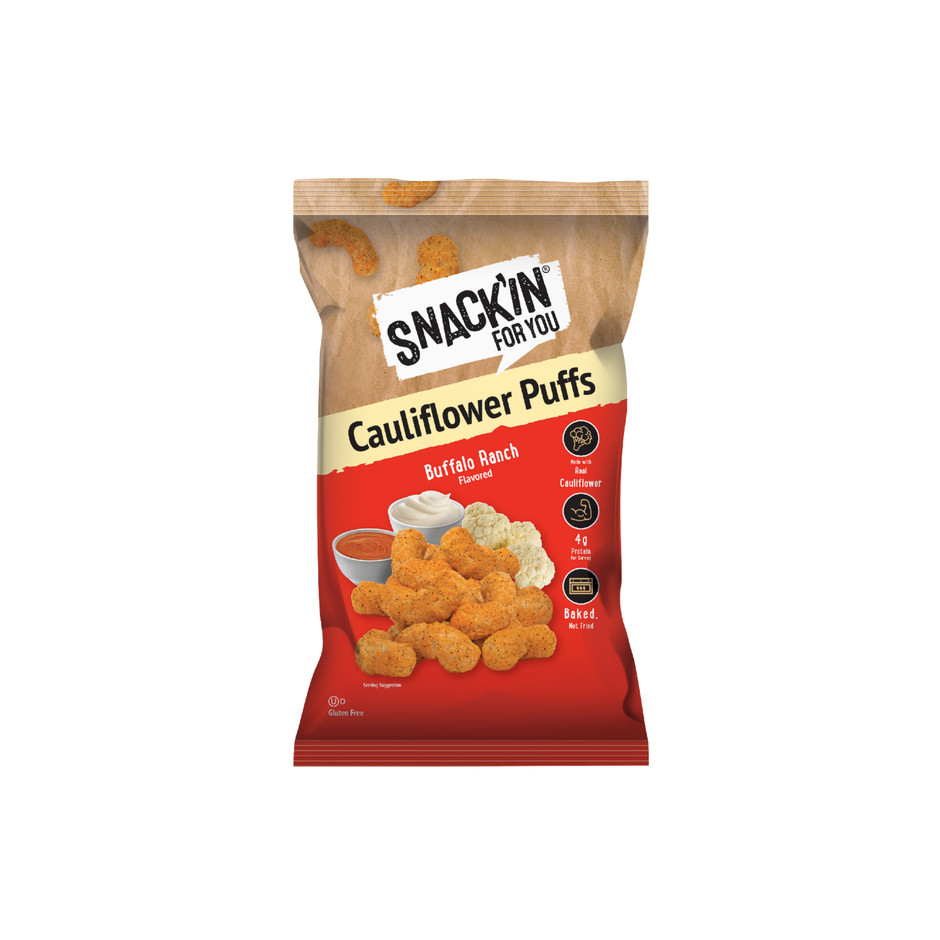 Buffalo Ranch Cauliflower Puff 4 oz – Snackin for you