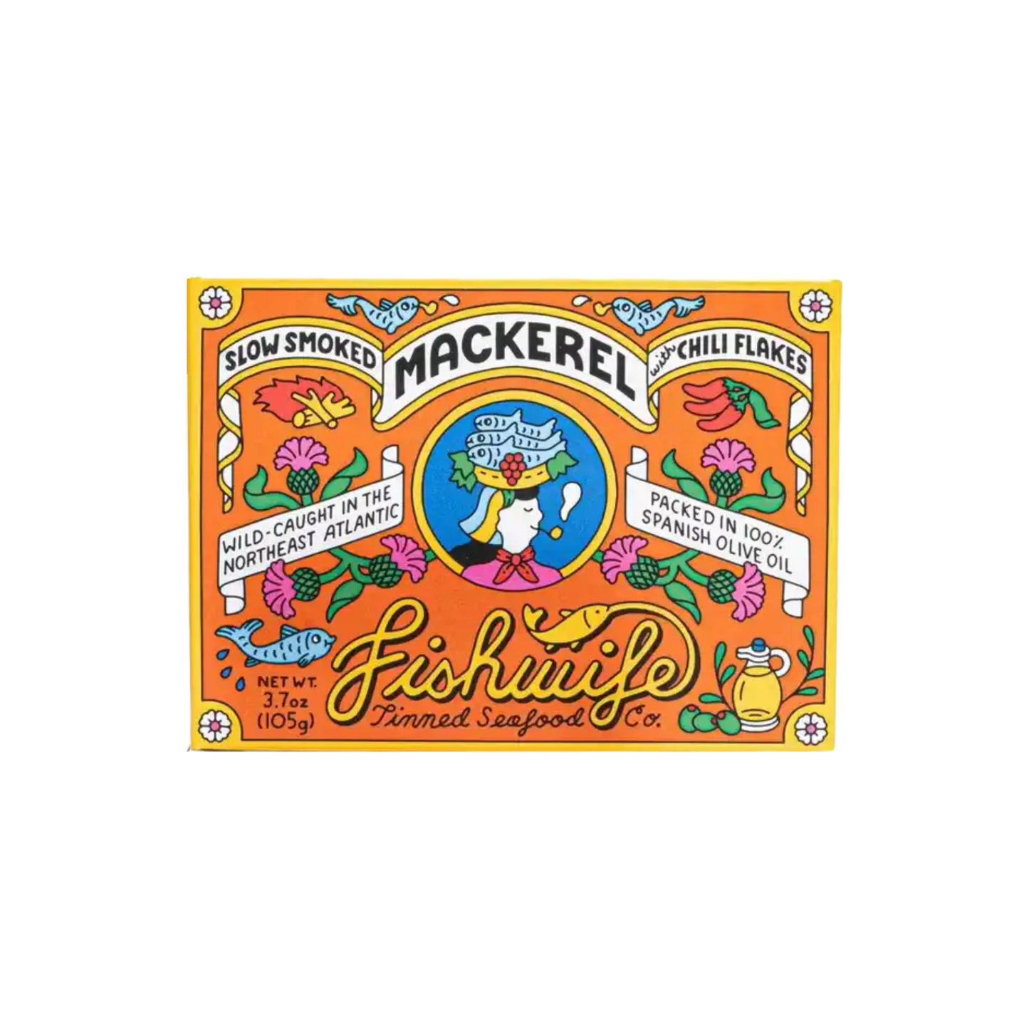 Slow Smoked Mackerel 3.7 oz – Fishwife