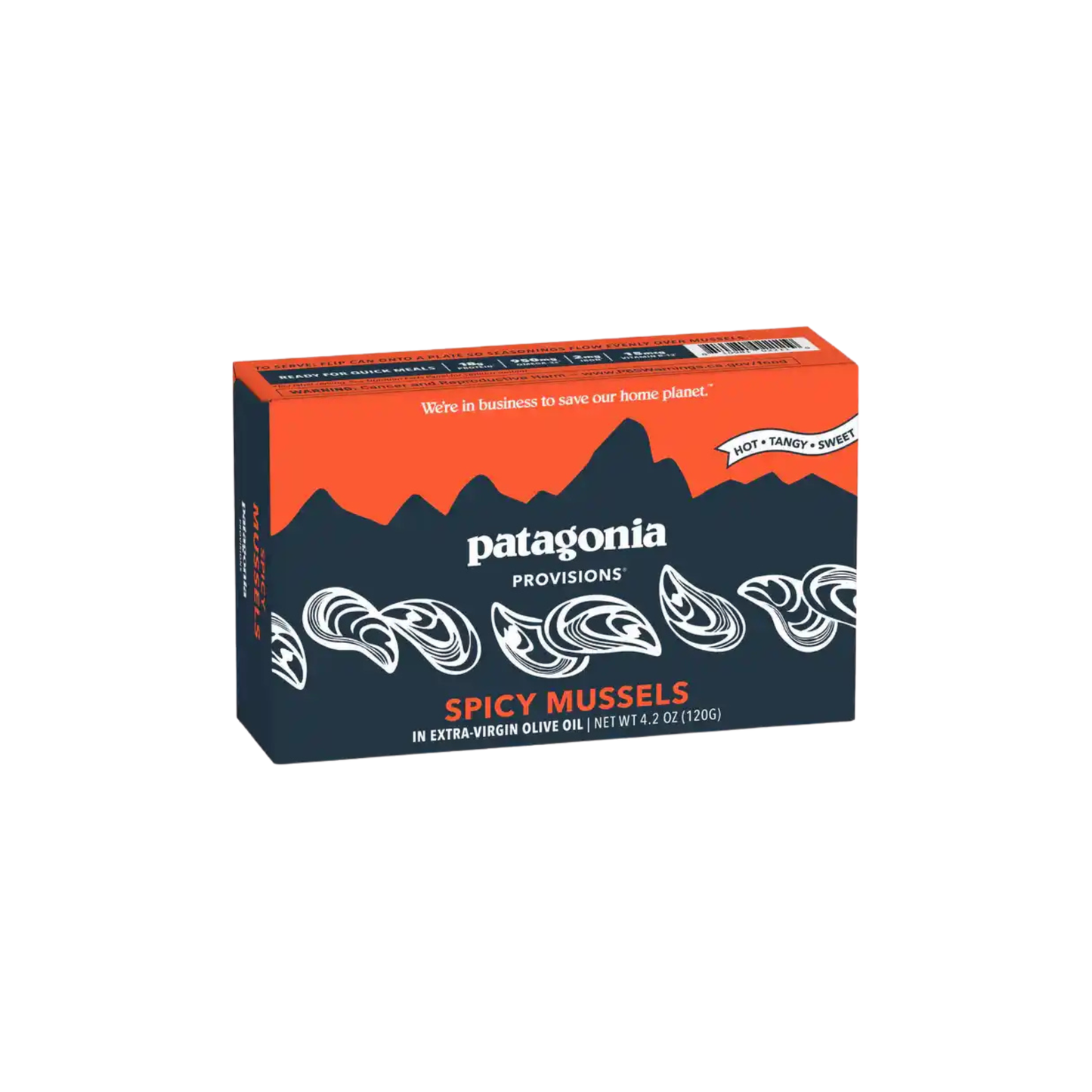 Spicy Mussels Tinned Fish 4.2 oz – Patagonia Provisions