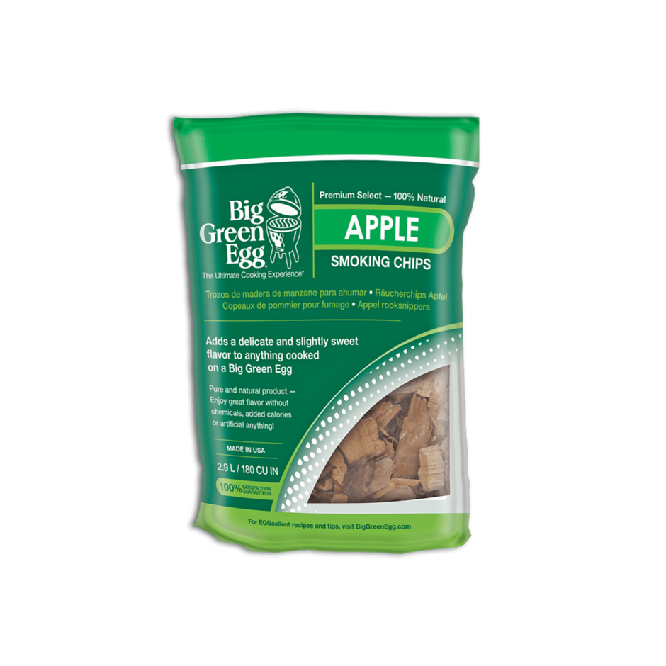 Premium Kiln Apple Wood Smoking Chips 2.9 lb – Big Green Egg