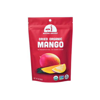 Organic Dried Mango 6 oz – Mavuno Harvest Organics