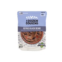 Refried Black Beans 10 oz – A Dozen Cousins