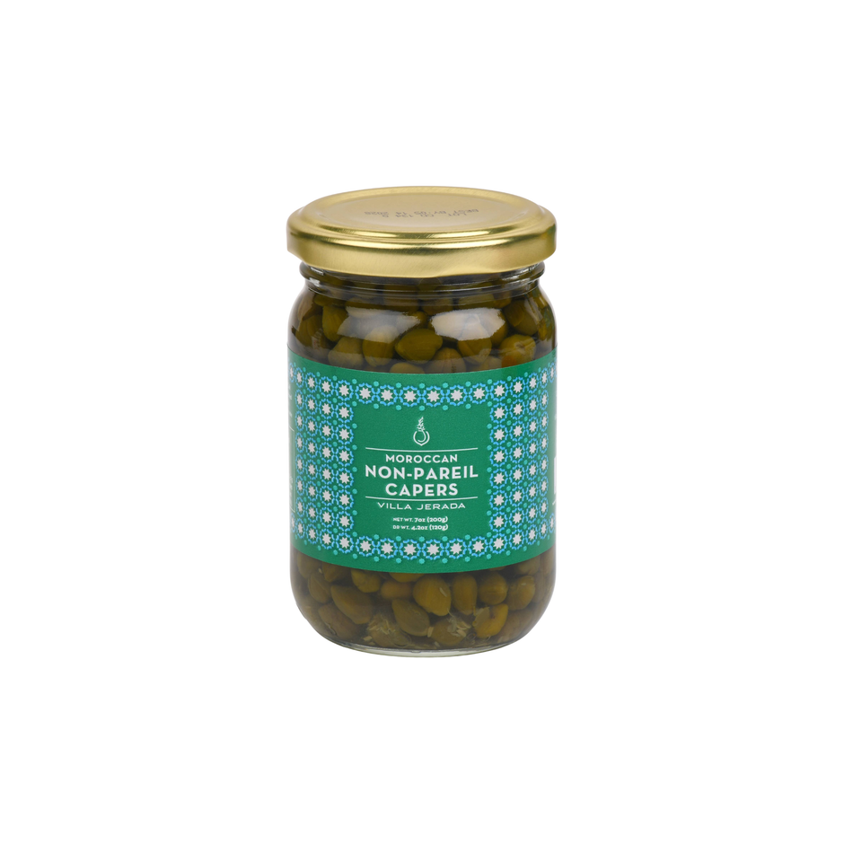 Moroccan Non-Pareil Capers 7 oz – Villa Jerada