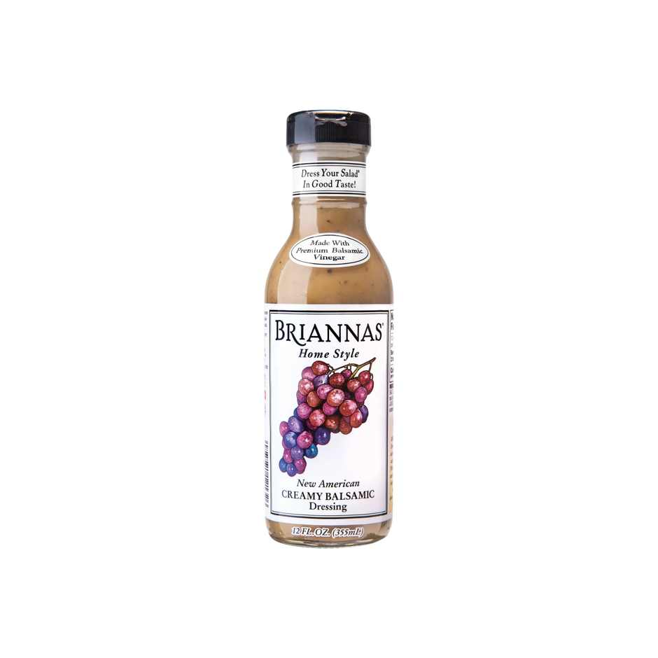 New American Creamy Balsamic 12 fz – Briannas