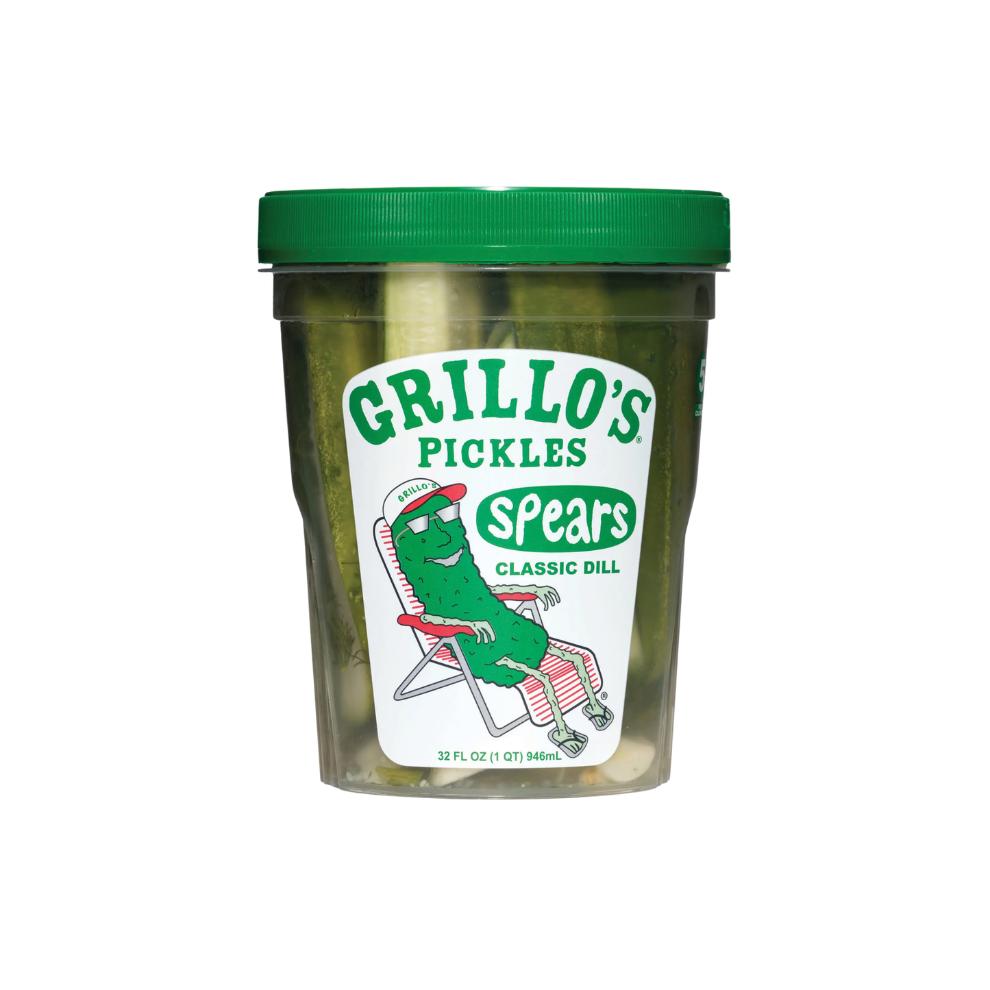 Grillos Pickles Whole Dill Spears