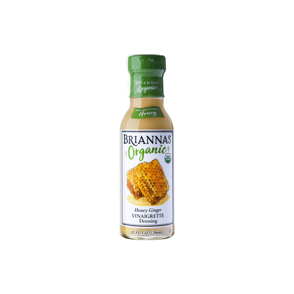 Organic Honey Ginger Vinaigrette 12 fz – Briannas