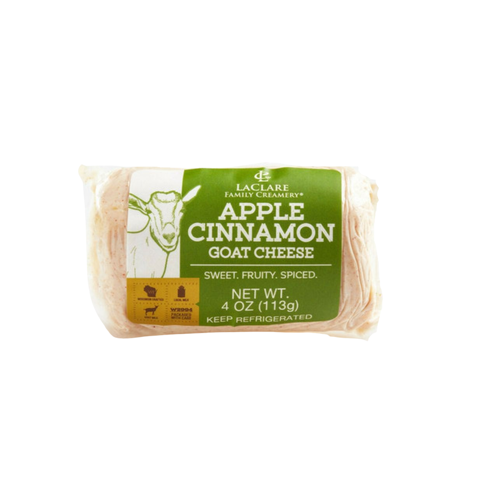 Goat Cheese Apple Cinnamon 4oz - LaClare Family Creamery
