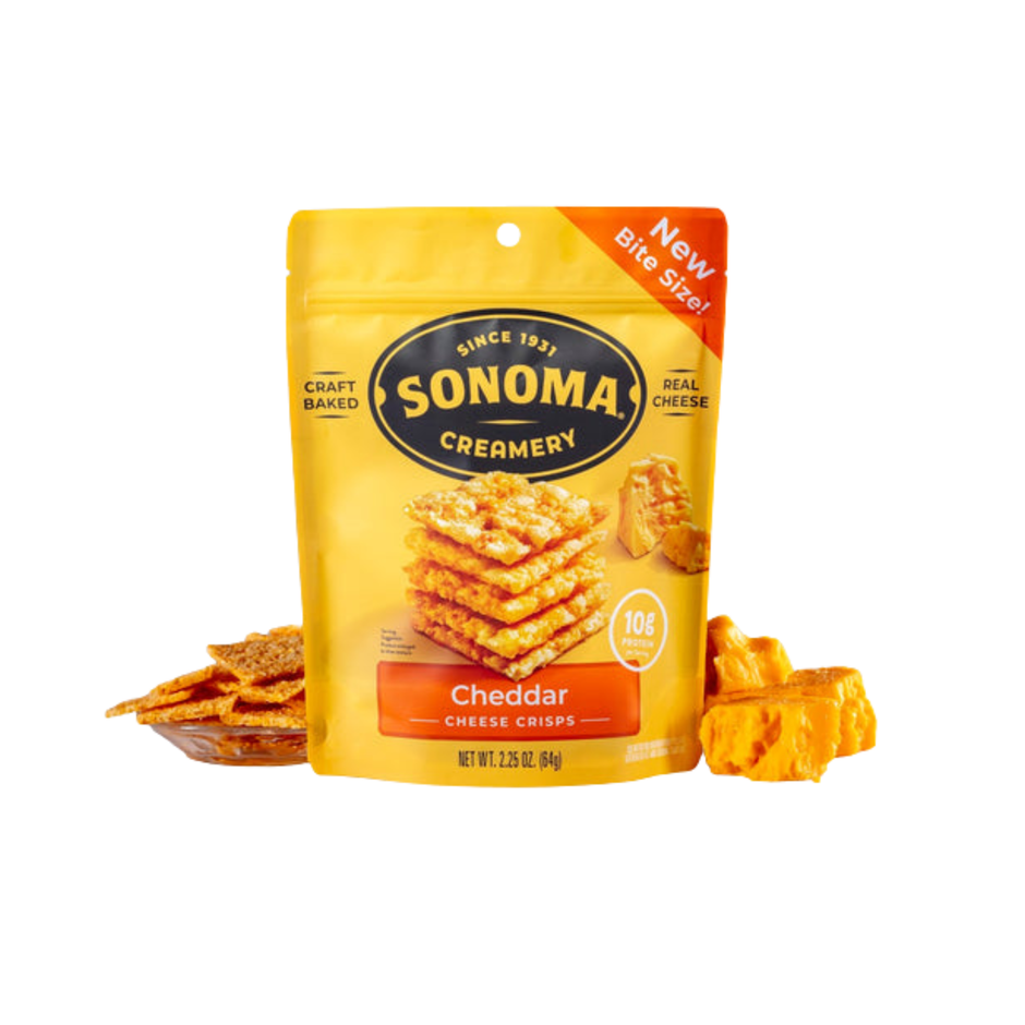 Cheddar Cheese Crisps 2.25 oz – Sonoma Creamery