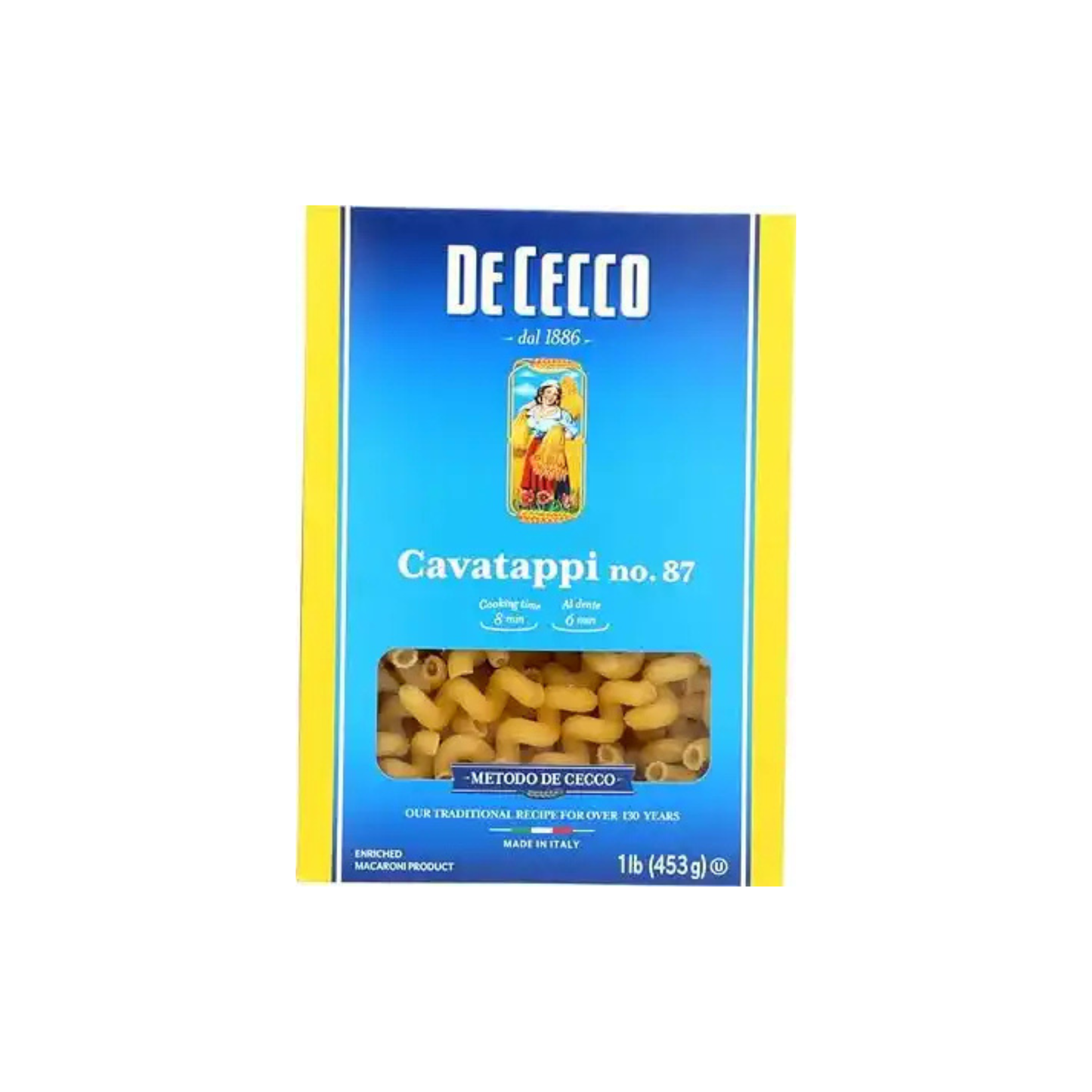 Cavatappi Pasta 16 oz – De Cecco