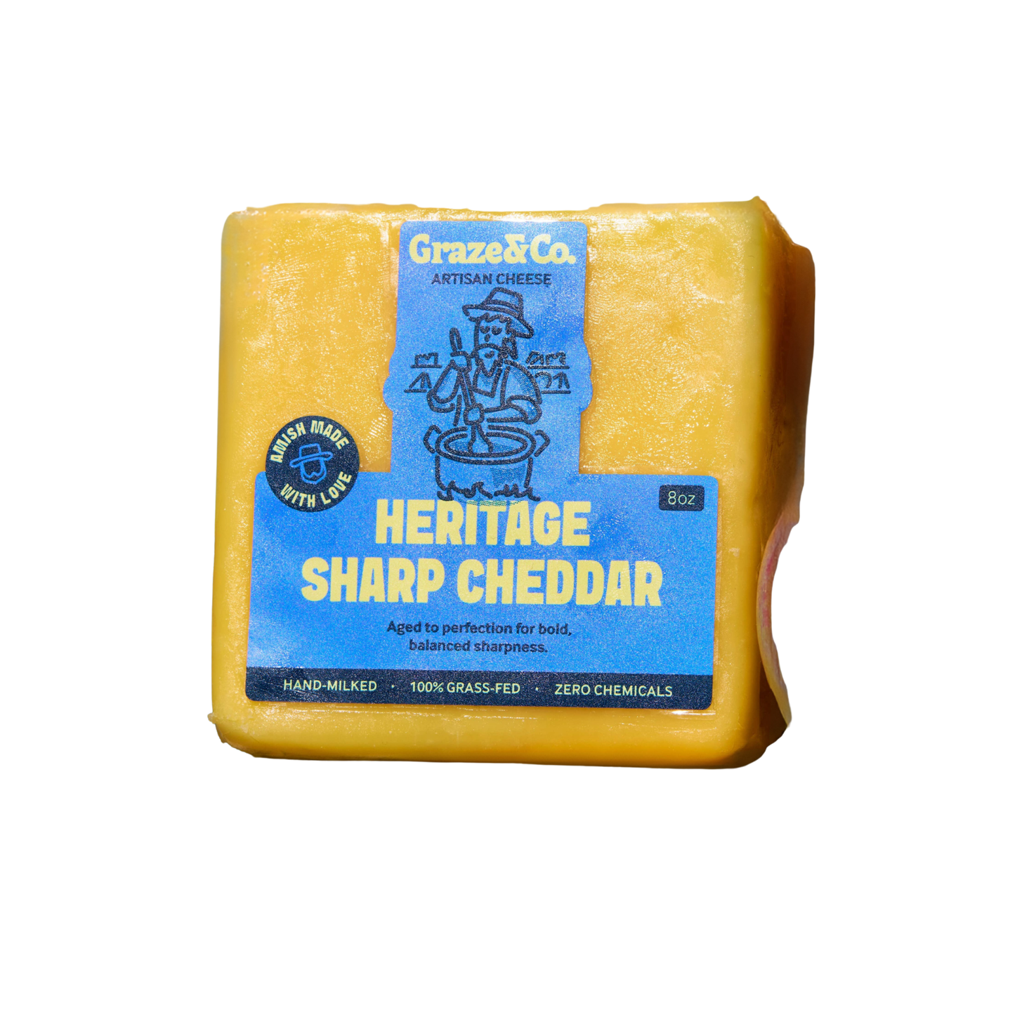 Heritage Sharp Cheddar 8 oz – Graze & Co