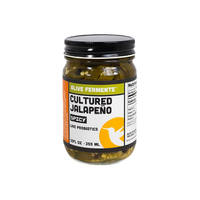 Cultured Jalapeños 12 oz – Alive Ferments