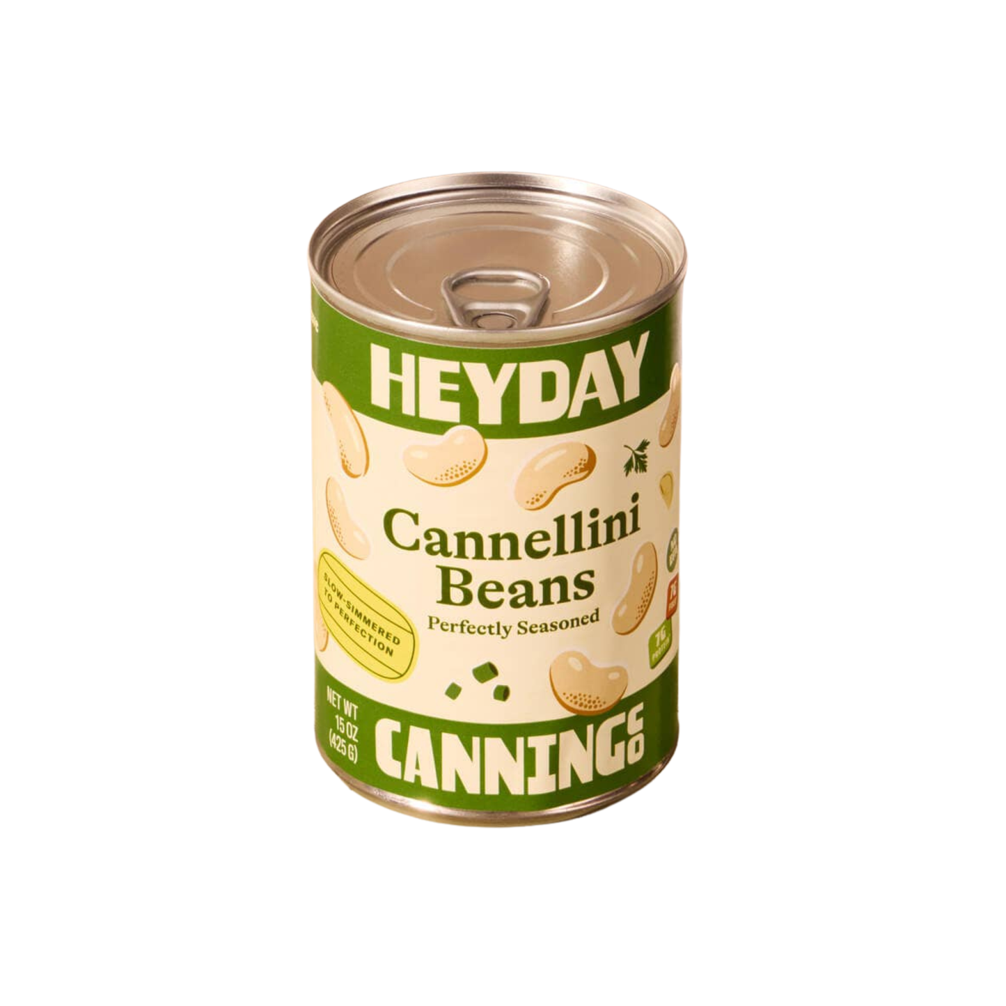 Perfectly Seasoned Cannellini Beans 15 oz – Heyday Canning