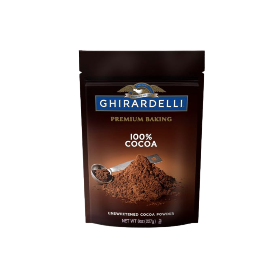 100% Unsweetened Ground Cocoa 8 oz – Ghirardelli
