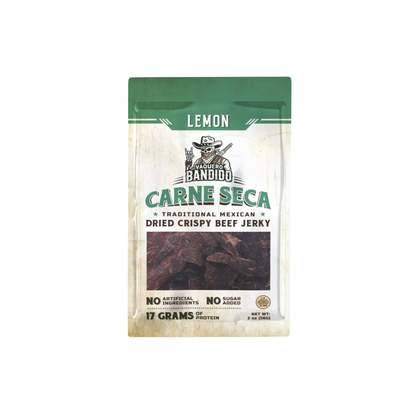 Lemon Carne Seca Mexican Beef Jerky