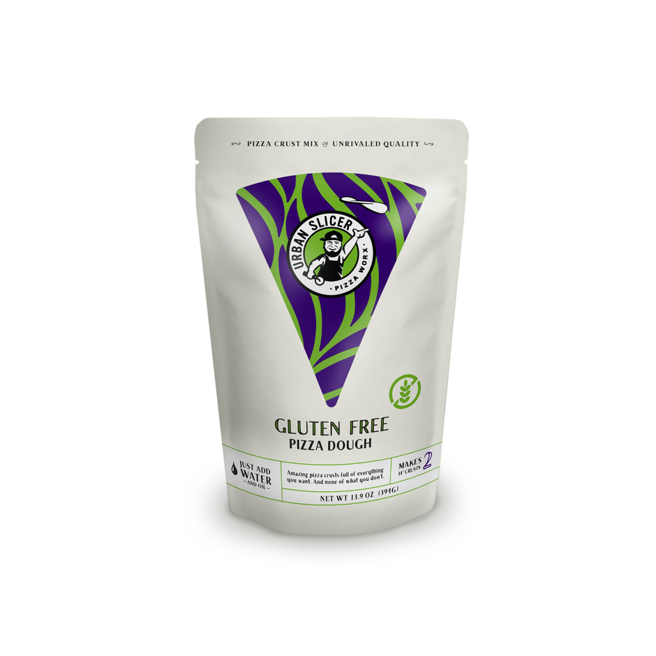 Gluten Free Pizza Dough Mix 13.9 oz – Urban Slicer Pizza Works