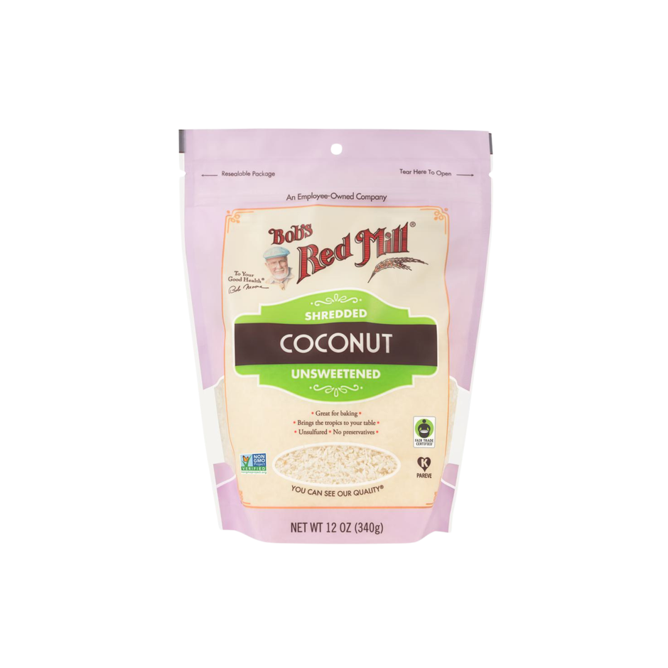 Shredded Coconut 12 oz – Bobs Mill