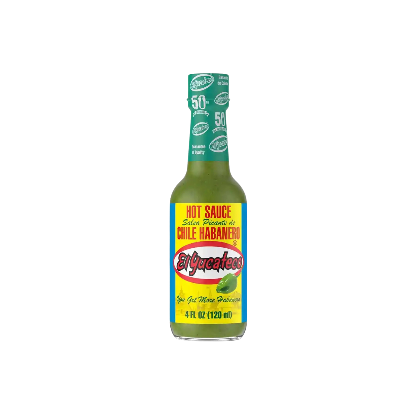 Green Habanero Hot Sauce 4 oz – El Yucateco