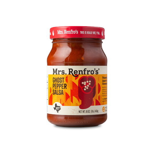 Ghost Pepper Salsa 16 oz – Mrs Renfro