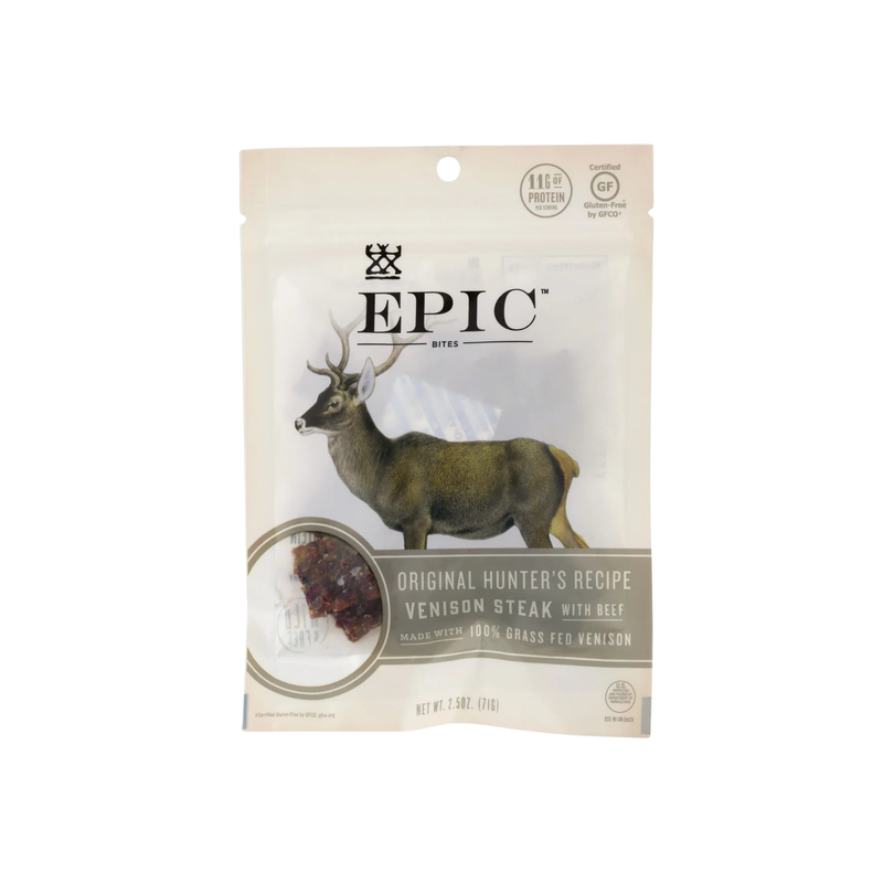 Epic Tender Venison Steak Jerky 2.5oz