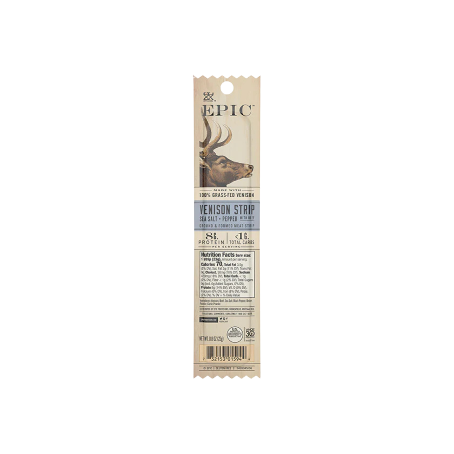 Epic Venison and Beef Strip 0.8oz
