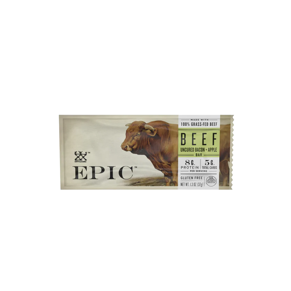 Epic Beef Uncured Bacon Apple Bar 1.3oz