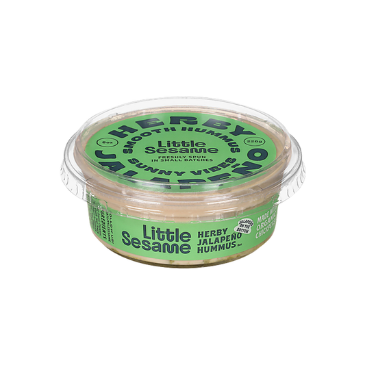Little Sesame Herby Jalapeno Hummus 8oz