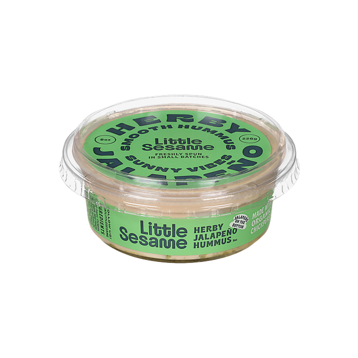 Little Sesame Herby Jalapeno Hummus 8oz