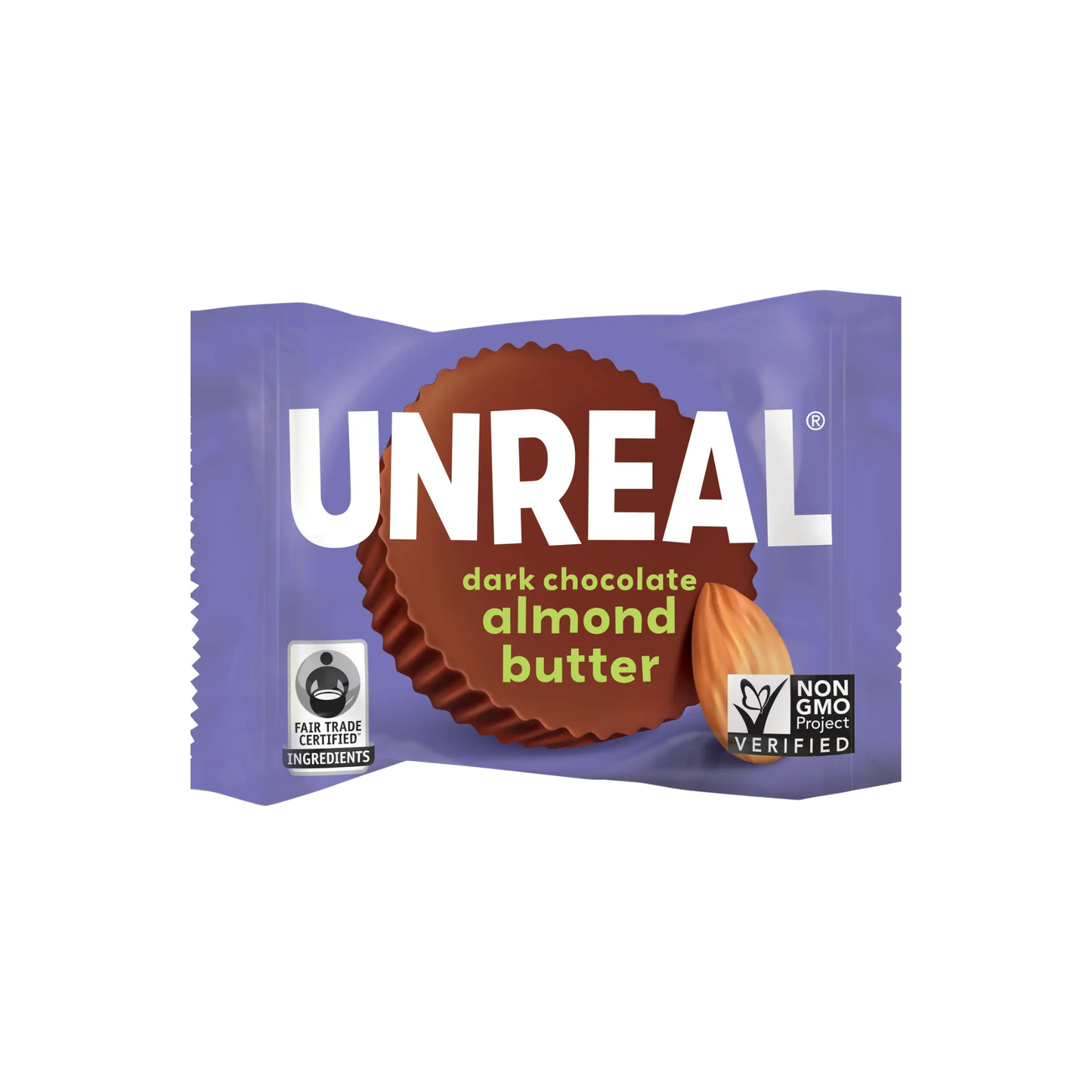 Dark Chocolate Almond Butter Cups 0.53 oz - Unreal